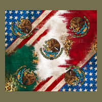 American With Mexican Flag Vintage Hoodie | Teevron
