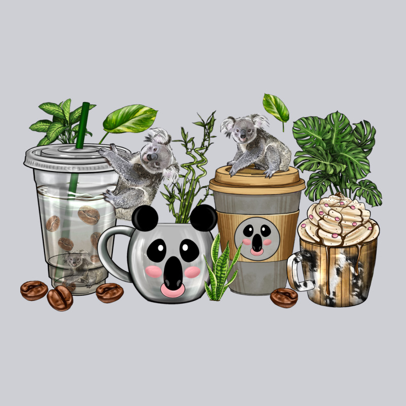 Koala Coffee Cups Heavyweight Sweatshirt by texasbilliewilder | Teevron