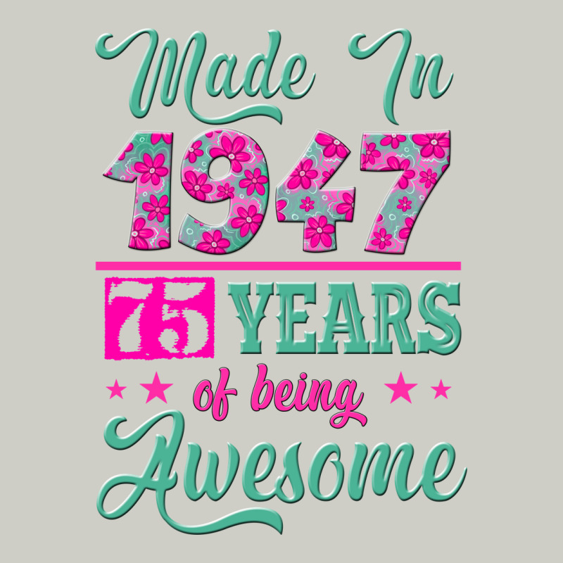 Made In 1947, 75 Years Of Being Awesome Kopya Heavyweight Hoodie by Jasminsmagicworld | Teevron
