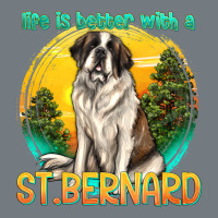 Life Is Better With A St.bernard Heavyweight Sweatshirt | Teevron