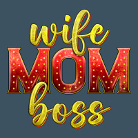 Wife Mom Boss Urban Heavy Tee | Teevron