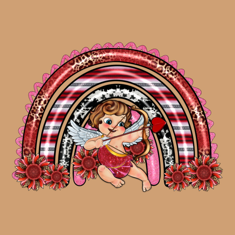 Valentine's Day Cupid Rainbow Vintage Tee by RanaPortraitStore | Teevron