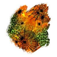 spider leopard  halloween patch | Teevron