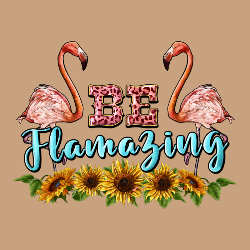 Be Flamezing Flamingo Vintage Tee by BarkalooDesign | Teevron