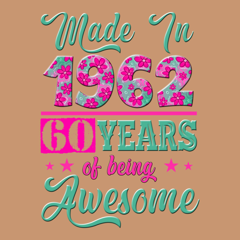 Made In 1962, 60 Years Of Being Awesome Heavyweight Hoodie by Jasminsmagicworld | Teevron