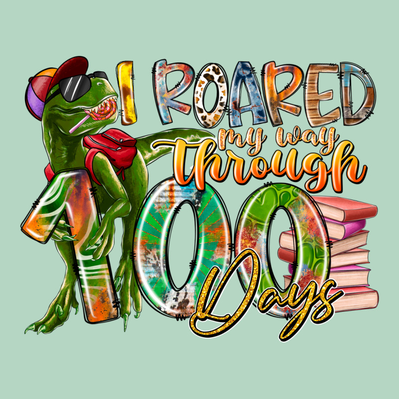 I Roared My Way Through 100 Days Classic Tee by RacoonDesign | Teevron