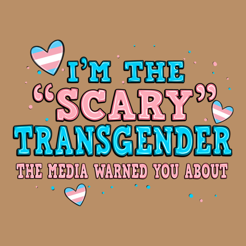 Im Scary Transgender The Media Warned You About Vintage Hoodie by JahusDesignShop | Teevron