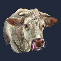 Charolais Cattle Face Premium Sweatshirt | Teevron