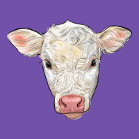 Charolais Calf Face Premium Sweatshirt | Teevron