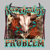 Somebody's Problem Bull Skull Classic Tee | Teevron