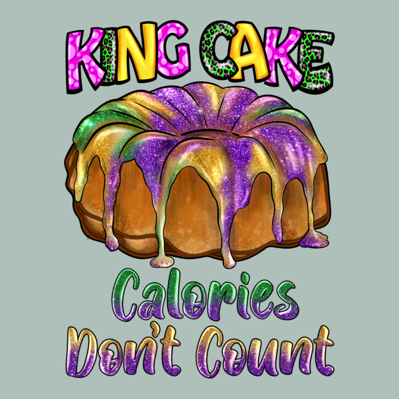 Mardi Gras King Cage Calories Don't Count Heavyweight Hoodie by BarkalooDesign | Teevron