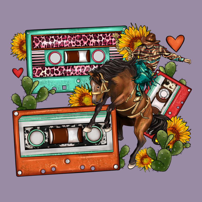 Rodeo Sunflower Cactus Cassette Classic Tee by FaDigitalArtStudio | Teevron