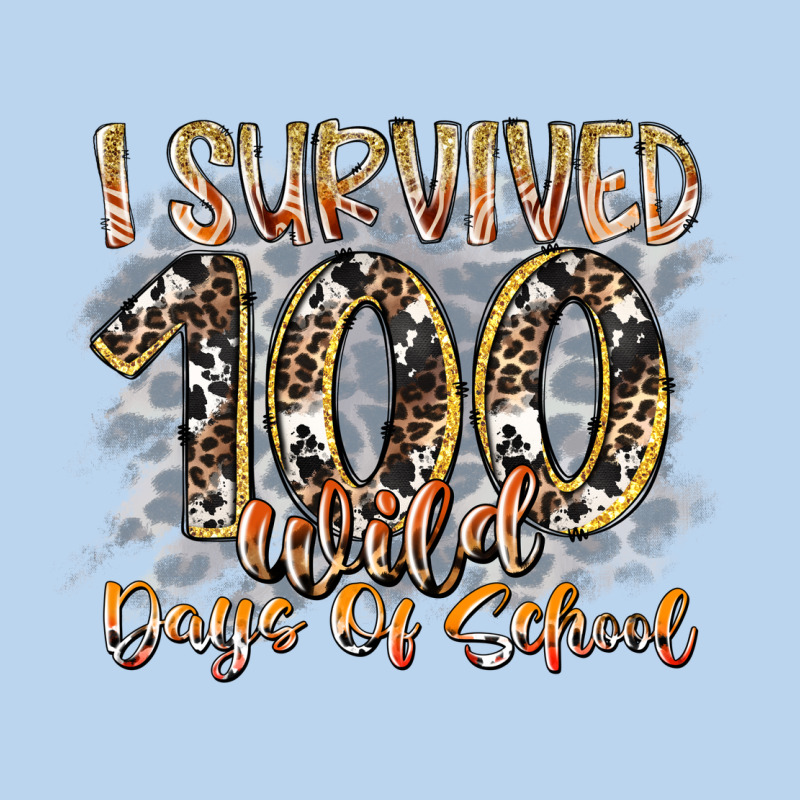 I Survived 100 Wild Days Of School Classic Tee by RacoonDesign | Teevron