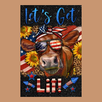 Western Let's Get Lit Cow Heavyweight Hoodie | Teevron