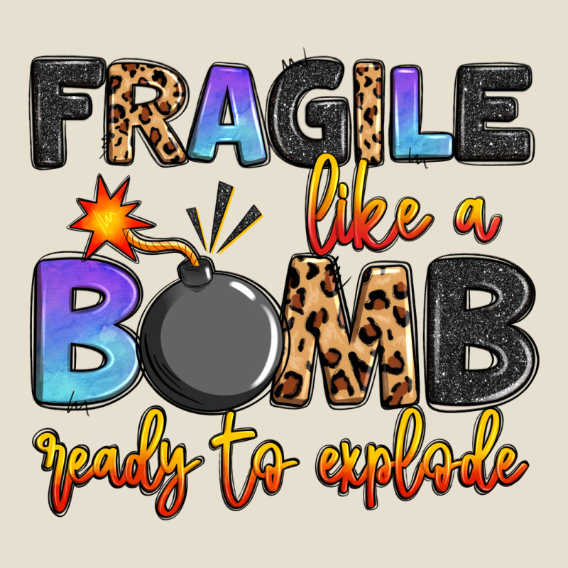 Fragile Like A Bomb Ready To Explode Urban Hoodie by Artiststas | Teevron
