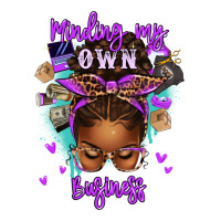 minding my own business afro messy bun | Teevron