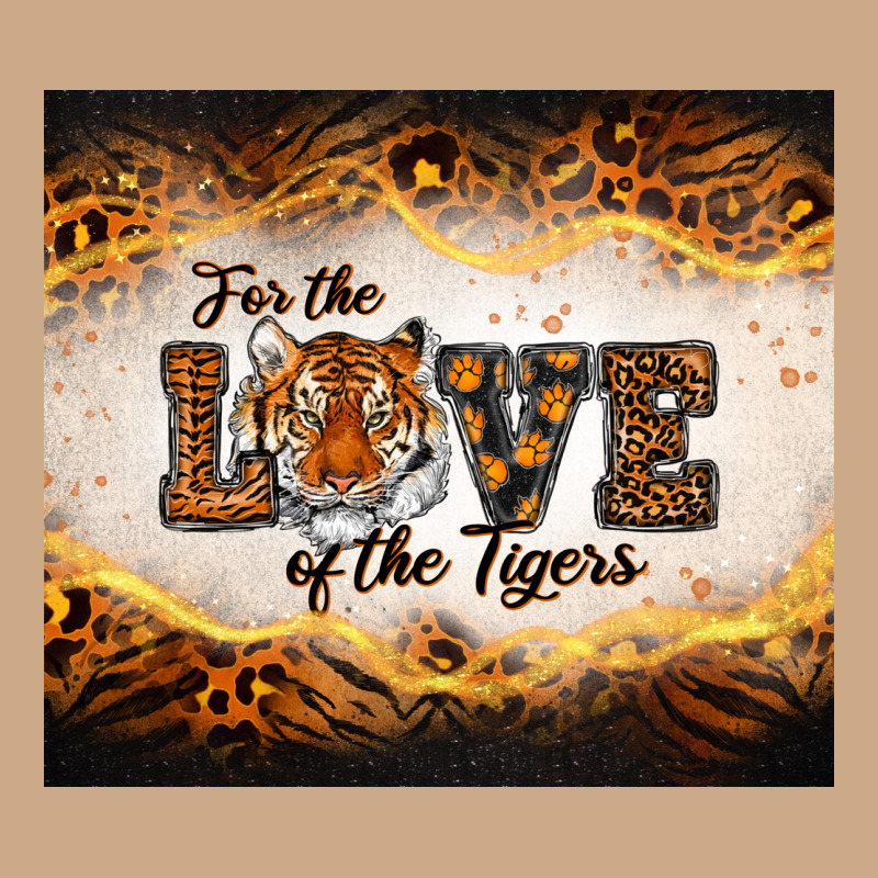 Love Of The Tigers Vintage Hoodie by RanaPortraitStore | Teevron