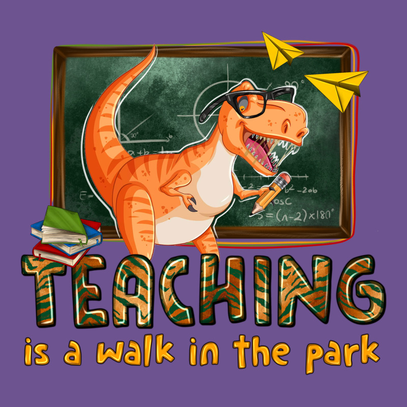 Teaching Is A Walk In The Park Vintage Tee by texasbilliewilder | Teevron