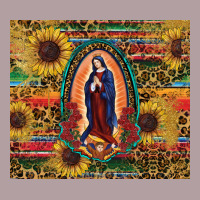 Sunflower Serape Lady Of Guadalupe Vintage Hoodie | Teevron