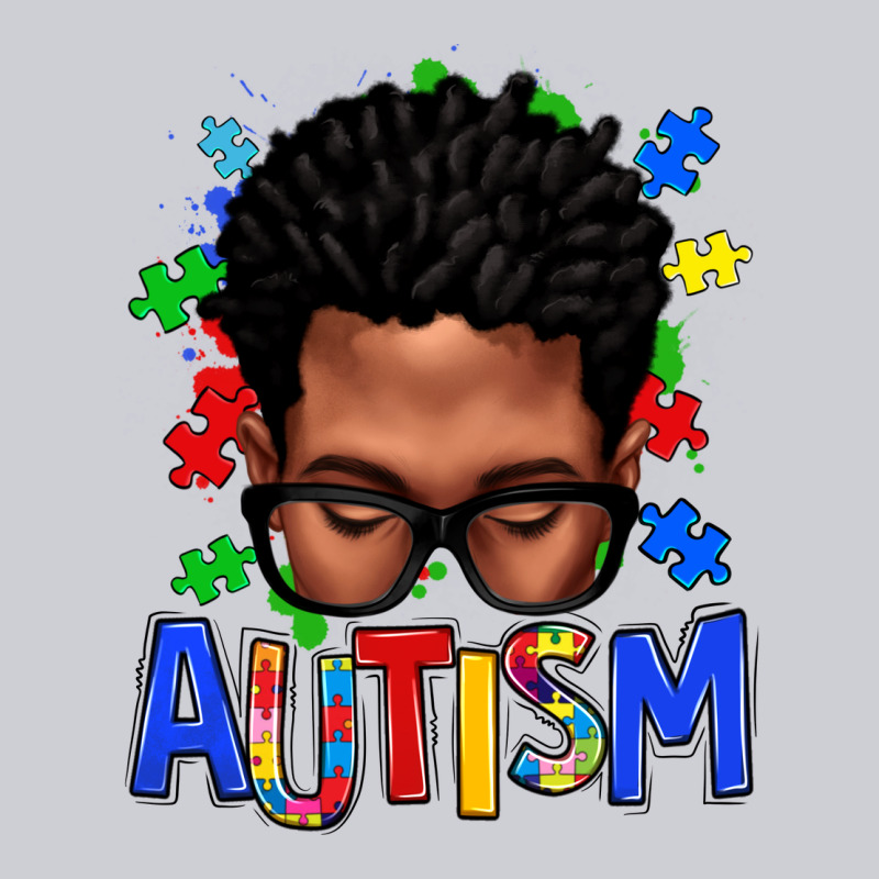 Autism Afro Man Heavyweight Sweatshirt by texasbilliewilder | Teevron