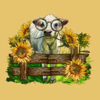 Charolais Heifer With Sunflowers Premium Sweatshirt | Teevron