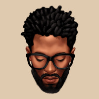 Bearded Black Man Portrait Heavyweight Sweatshirt | Teevron
