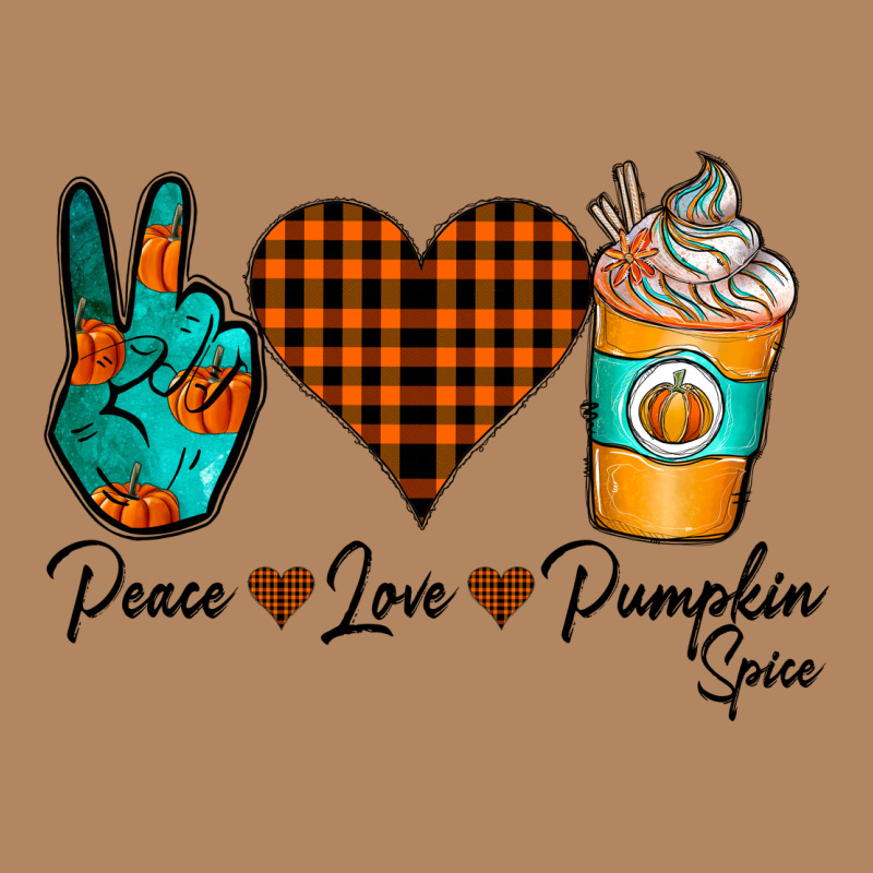 Peace Love Pumpkin Spice Long Sleeve Tee by CowhideDigitalArt | Teevron