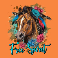 Free Spirit Quarter Horse Floral Premium Sweatshirt | Teevron