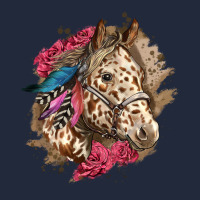 Floral Appaloosa Horse With Feathers Premium Sweatshirt | Teevron