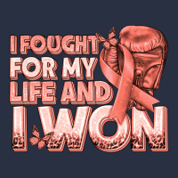 I Fought For My Life And I Won Uterine Cancer Peac Heavyweight Sweatshirt | Teevron