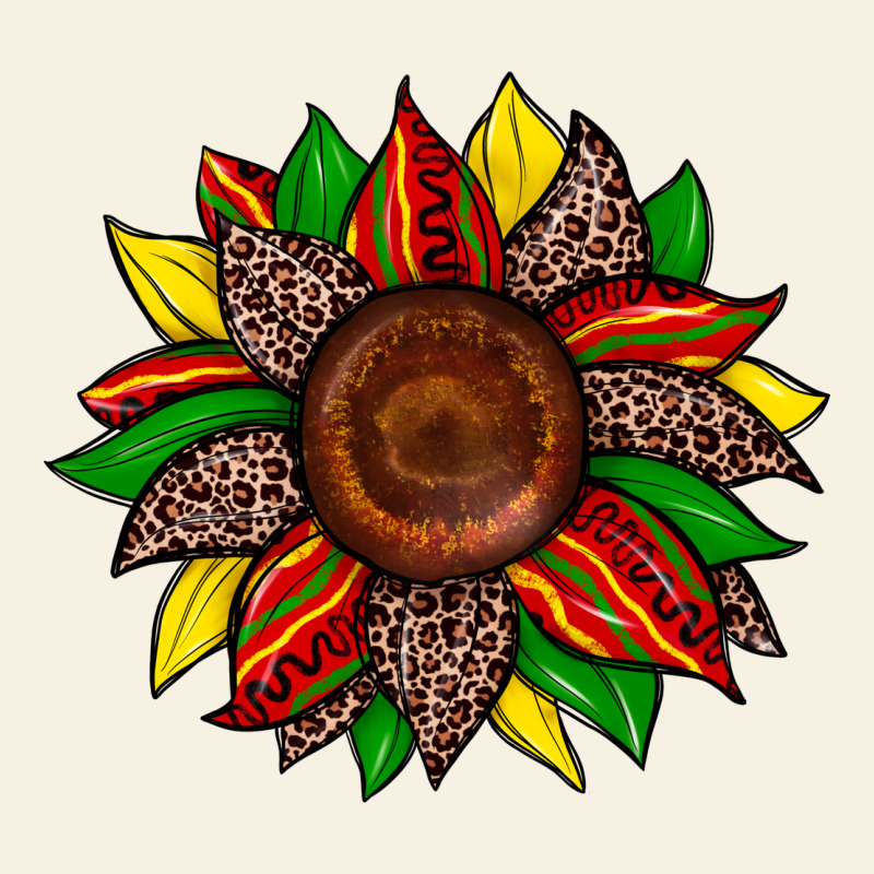 Juneteenth Leopard Sunflower Vintage Tee by Zillion Design Studio | Teevron