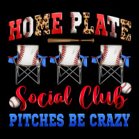 Home Plate Social Club Pitches Be Crazy Urban Hoodie | Teevron