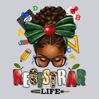 Registrar Life Afro Messy Bun Heavyweight Sweatshirt | Teevron