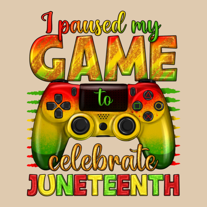 I Paused My Game Celebrate Juneteenth Heavyweight Sweatshirt by texasbilliewilder | Teevron