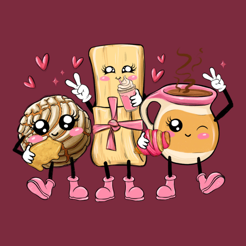 Mexican Pan Dulce Cartoon Characters Premium Hoodie by MaliasSmallBusiness | Teevron