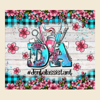 Da Dental Assistant Dentist Element With Flowers Premium Hoodie | Teevron