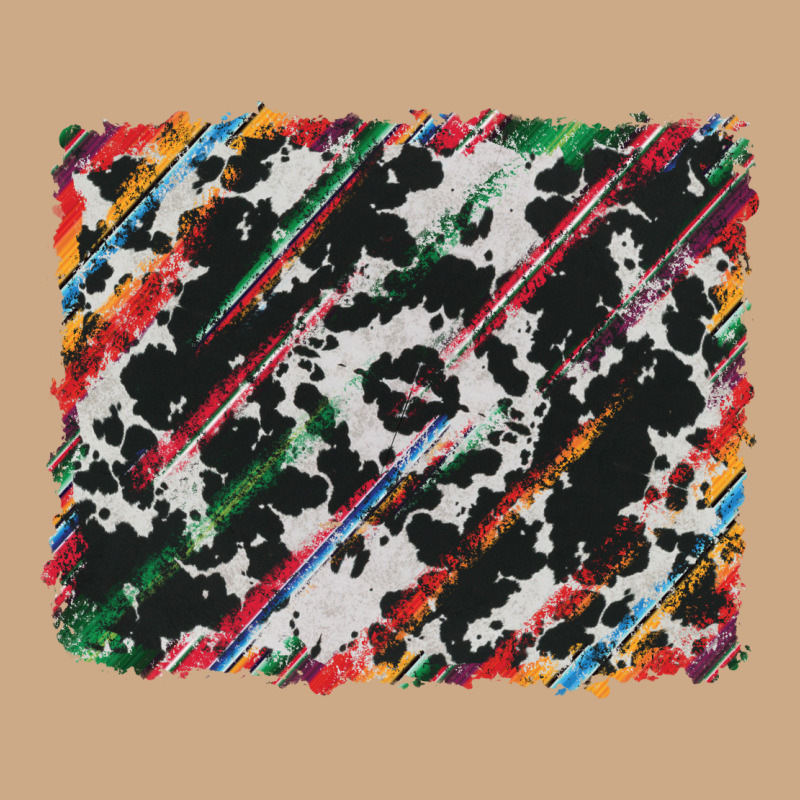 Cowhide And Serape Background Vintage Hoodie by RanaPortraitStore | Teevron