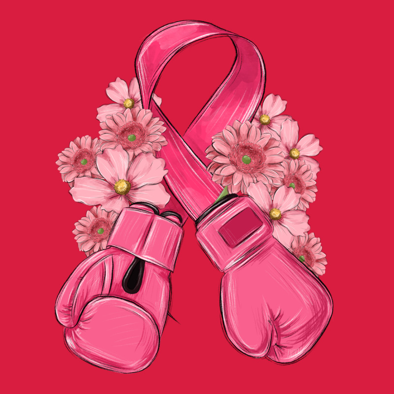 Breast Cancer With Boxing Gloves Premium Hoodie by MaliasSmallBusiness | Teevron