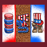 Usa Macaroon And Boots Zipper Hoodie | Teevron