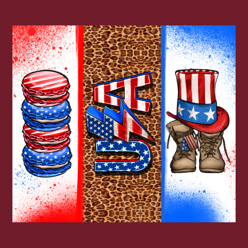 Usa Macaroon And Boots Zipper Hoodie by AdoDesignShop | Teevron