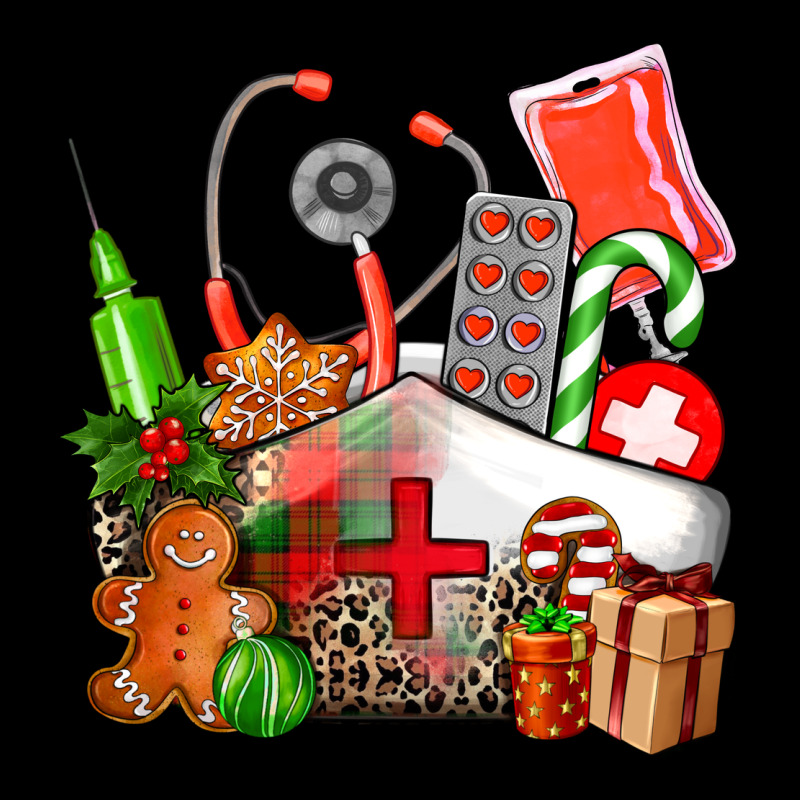 Nurse  And Christmas Ladies Tee by AdoDesignShop | Teevron