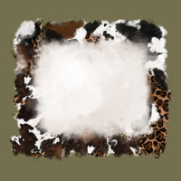 Cowhide And Leopard Background Vintage Hoodie | Teevron