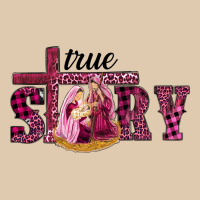 Pink Christmas True Story Holy Family Heavyweight Sweatshirt | Teevron