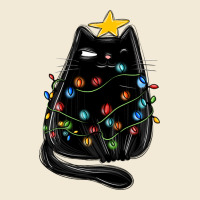 Christmas Cat With Lights Premium Hoodie | Teevron