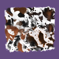 Cowhide Mixed Background Vintage Hoodie | Teevron