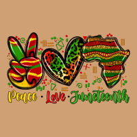 Peace Love Juneteenth Vintage Tee | Teevron
