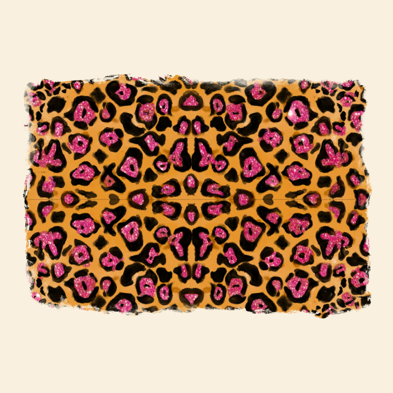 Leopard Glitter Background Vintage Hoodie by RanaPortraitStore | Teevron