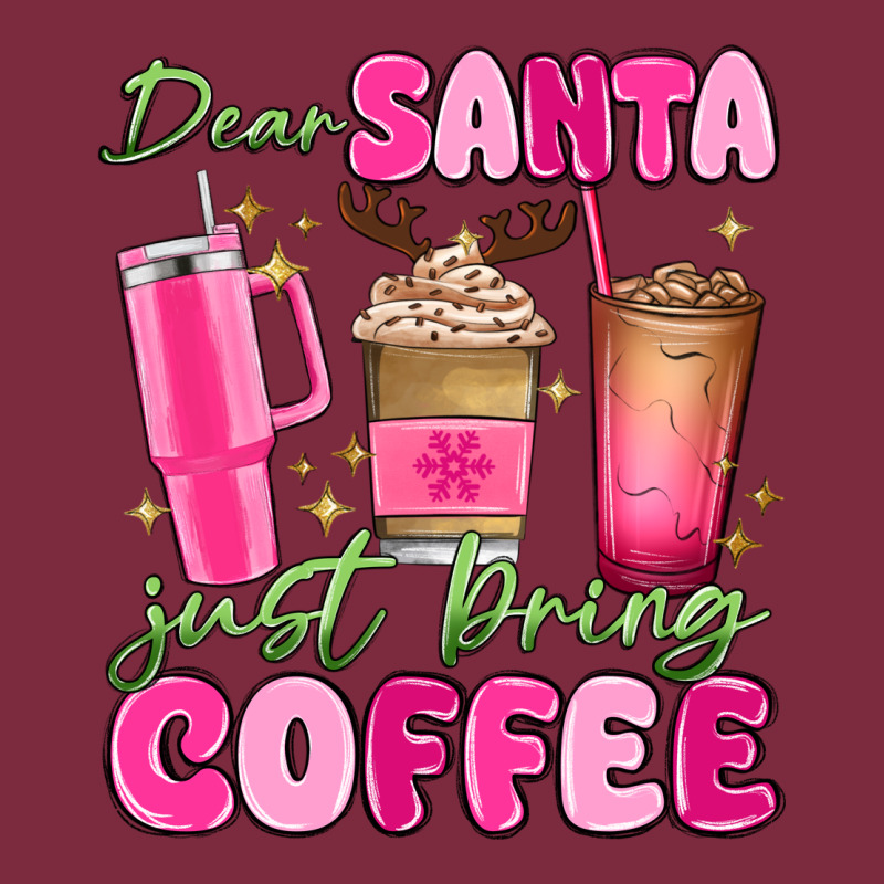 Dear Santa Just Bring Coffee Premium Hoodie by MaliasSmallBusiness | Teevron