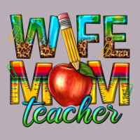 Wife Mom Teacher Vintage Tee | Teevron