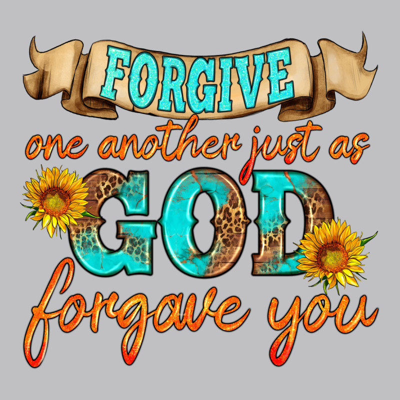 Forgive One Another Just As God Forgave You Long Sleeve Tee by HRA Design Shop | Teevron